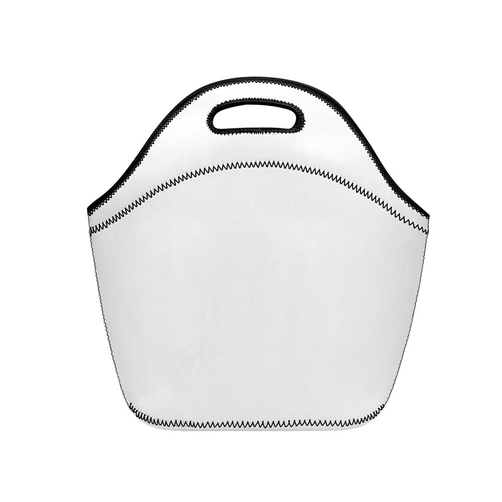 Printed + Embroidered Neoprene Lunch Bag