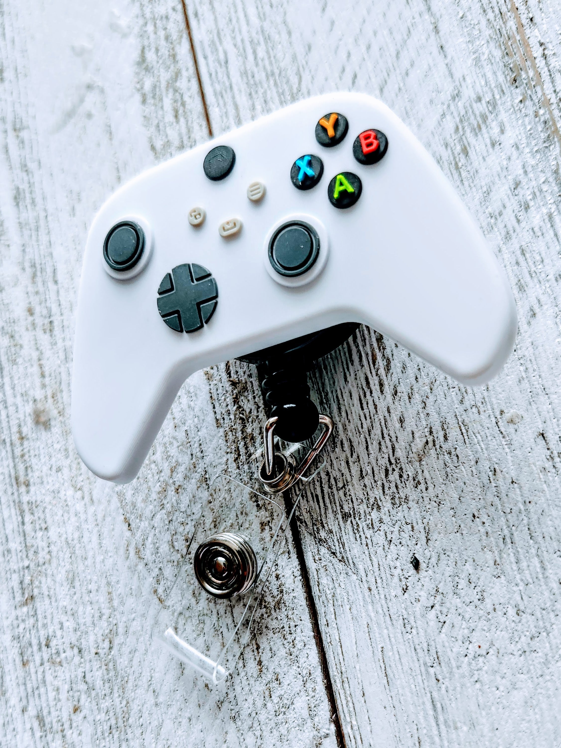XBox Controller Retractable Badge Reel