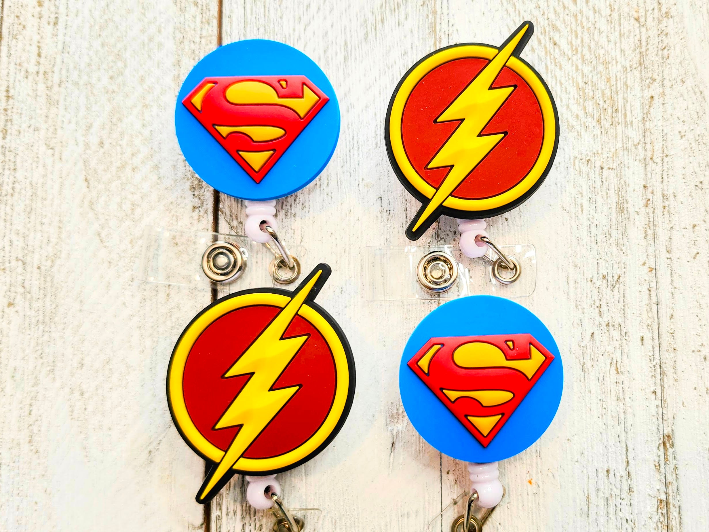 Flash Retractable Badge Reel