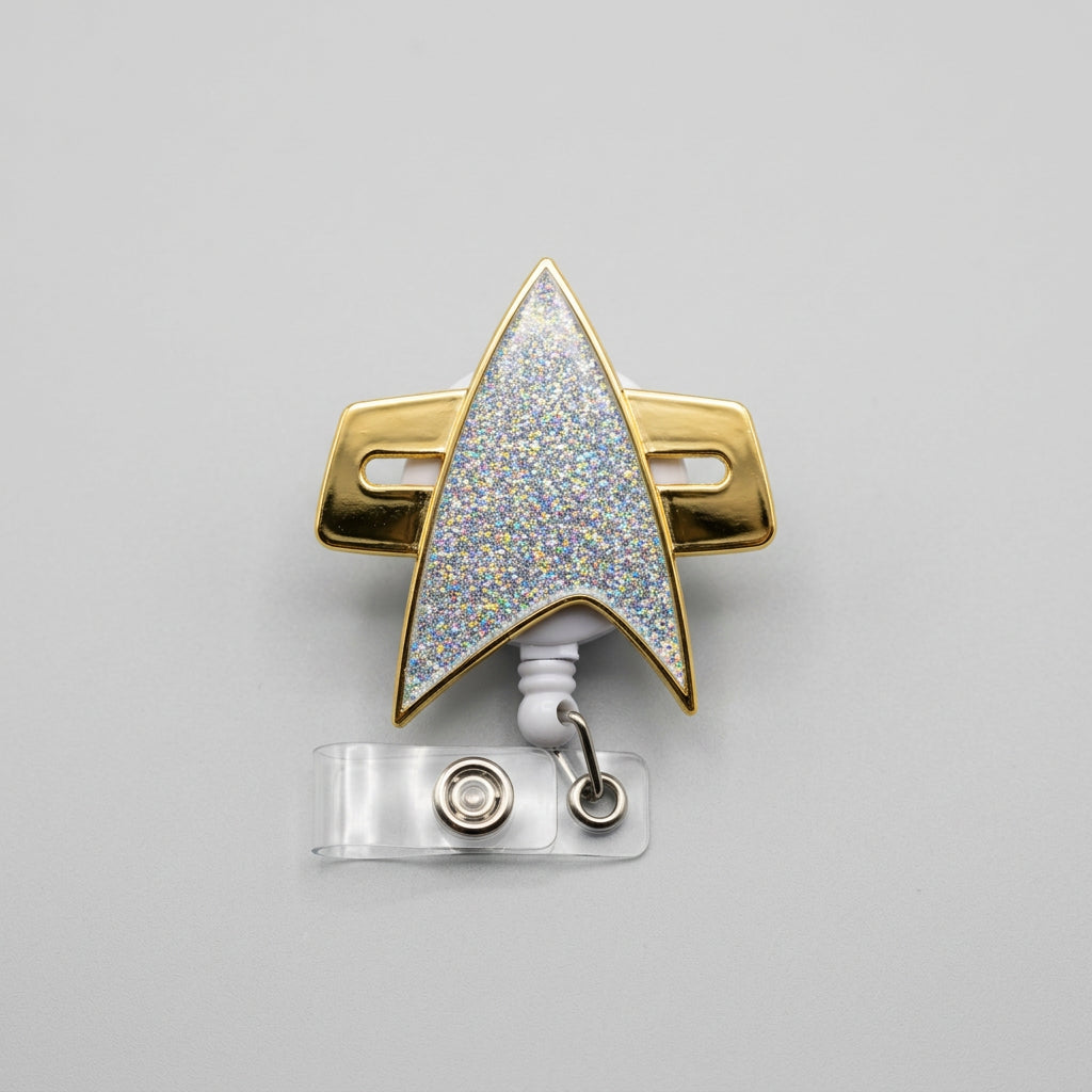 Star Trek Voyager Badge Reel – Retractable Work ID Holder