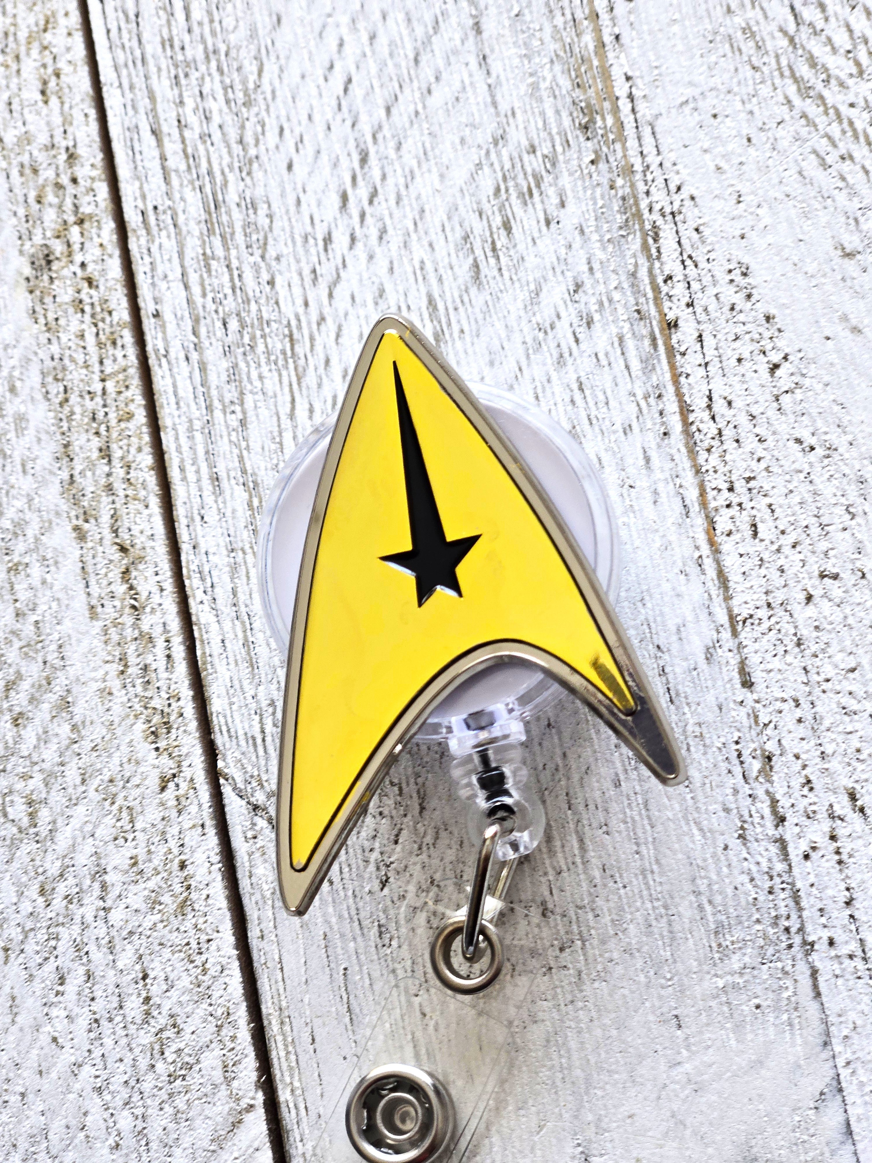 Star Trek Enterprise Badge Reel – Retractable Work ID Holder