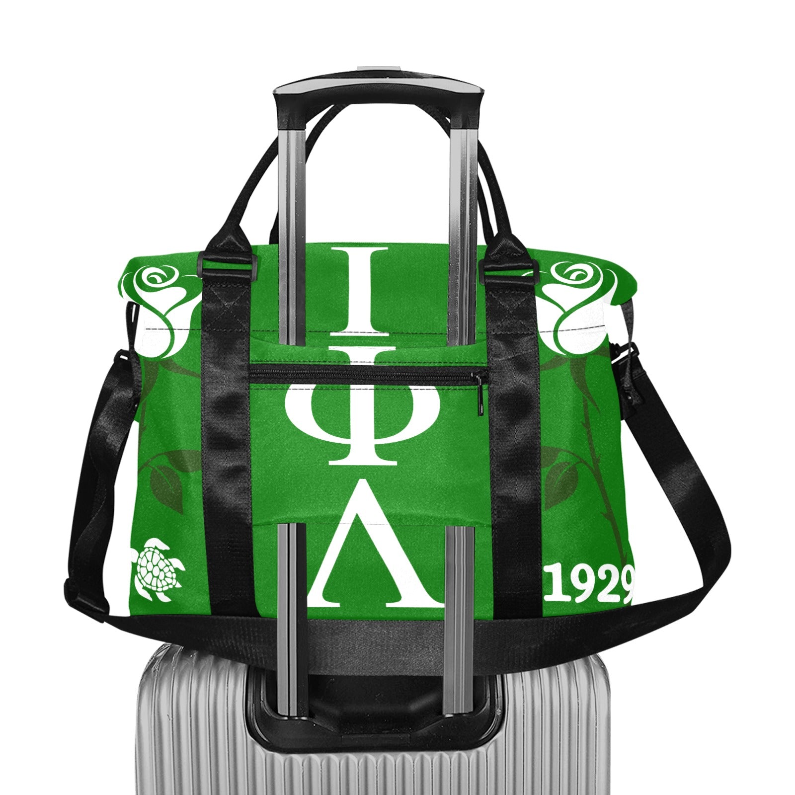 Iota Phi Lambda XL Travel Luggage Tote Capacity Bag