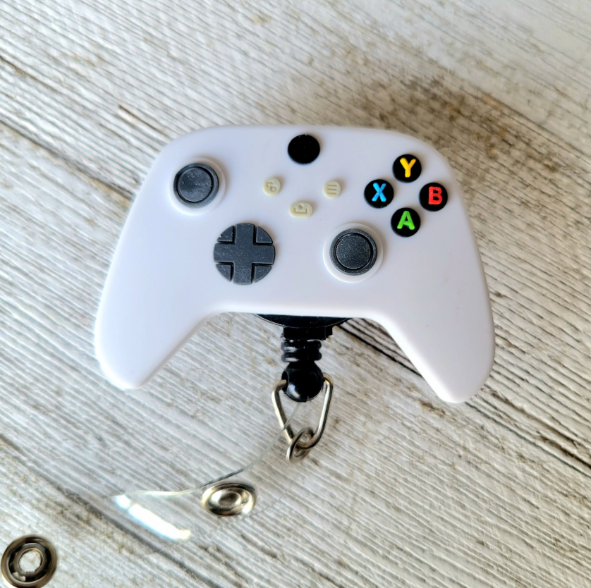 XBox Controller Retractable Badge Reel