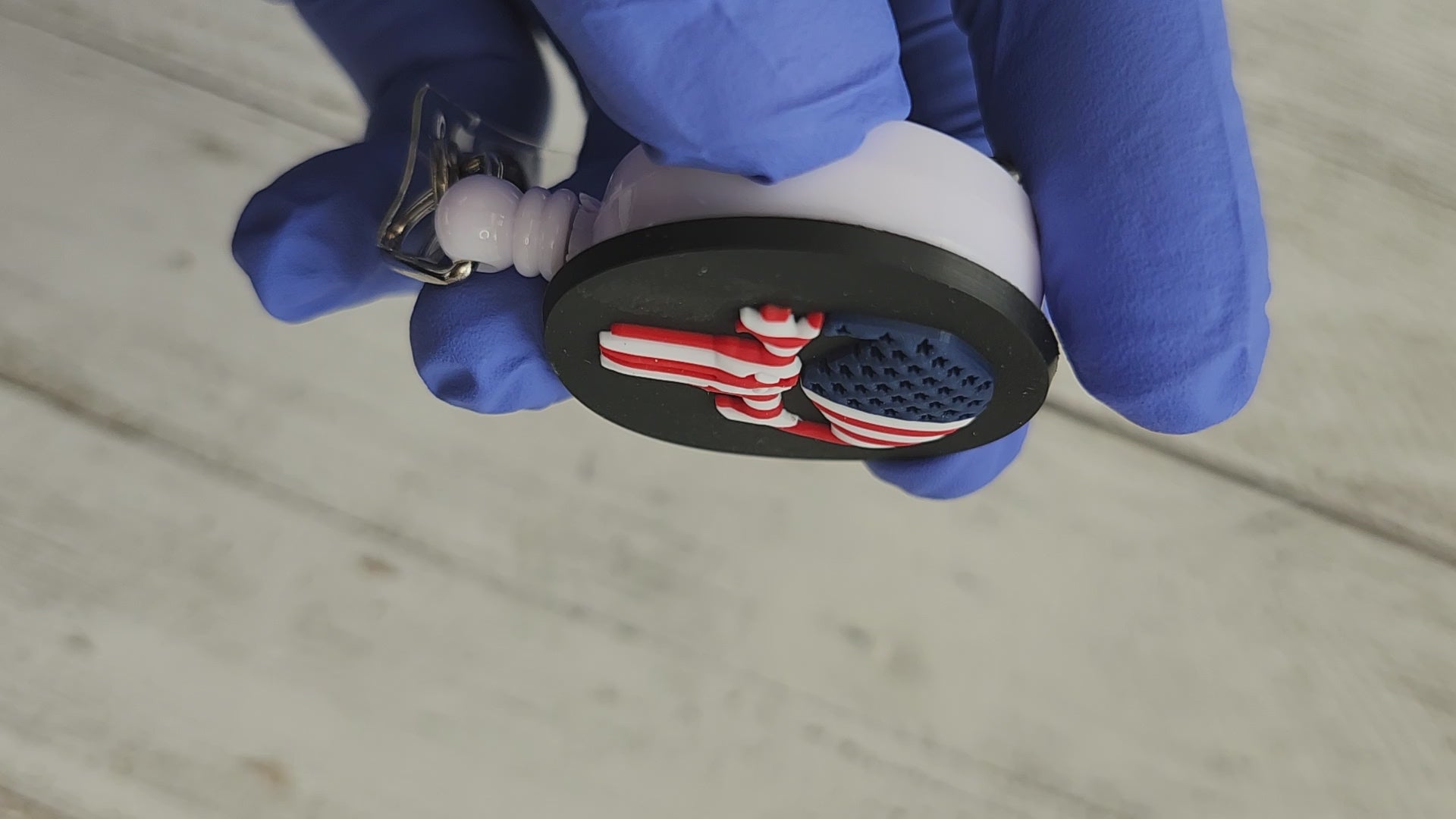 The Punisher Retractable Badge Reel