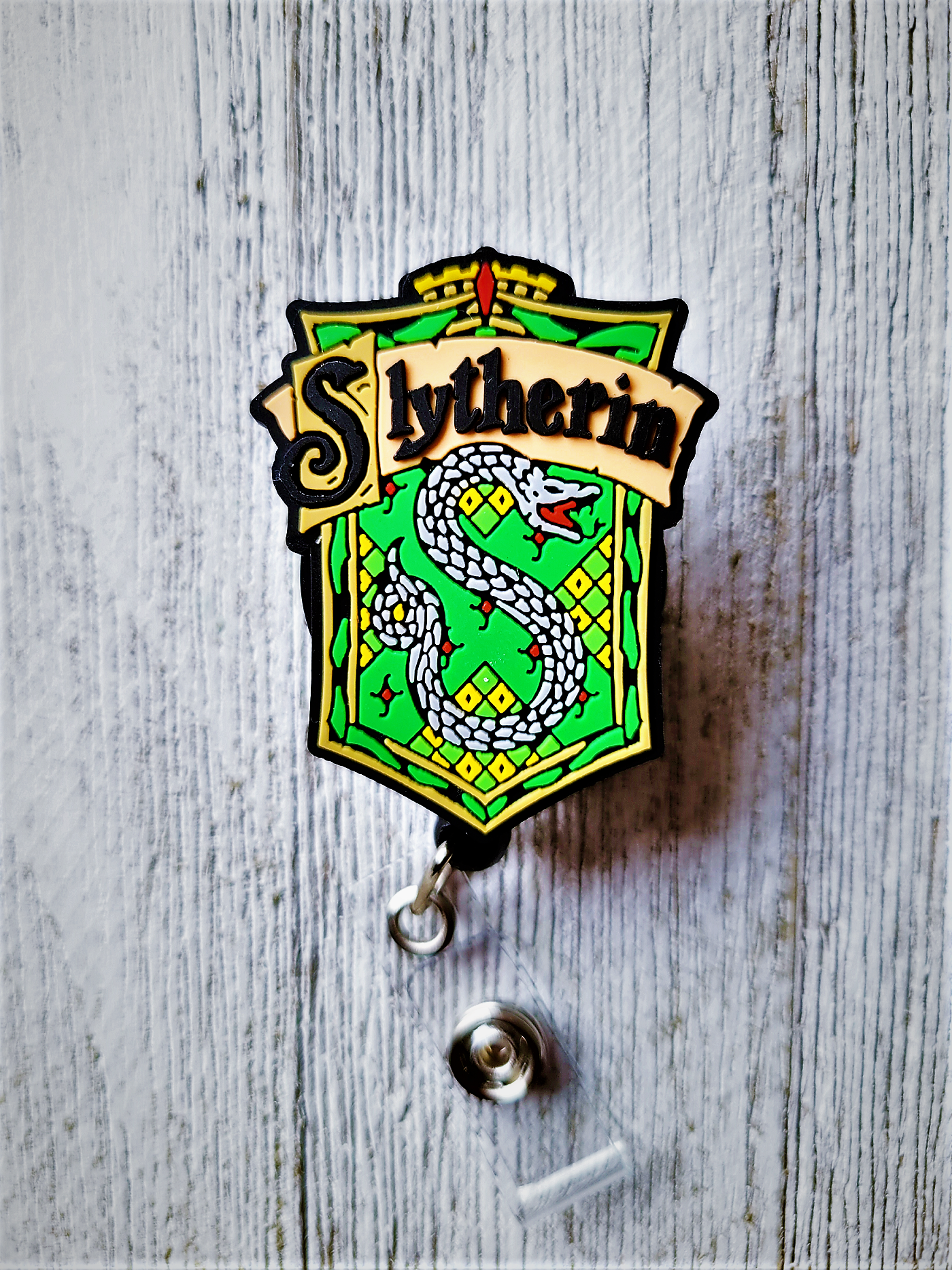 Houses of Hogwarts ID Retractable Badge Reels