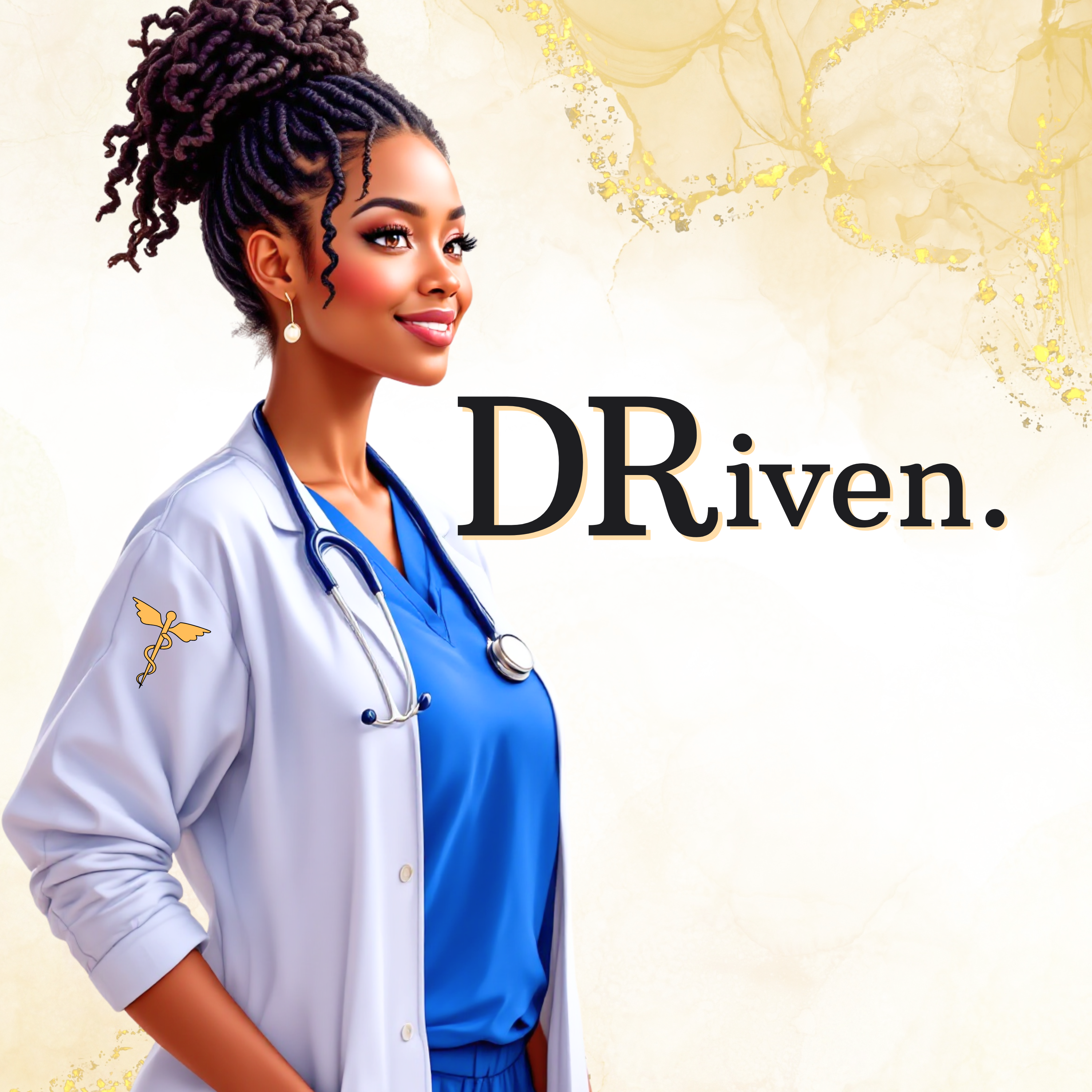 Custom/Personalized DRiven Female ID Badge