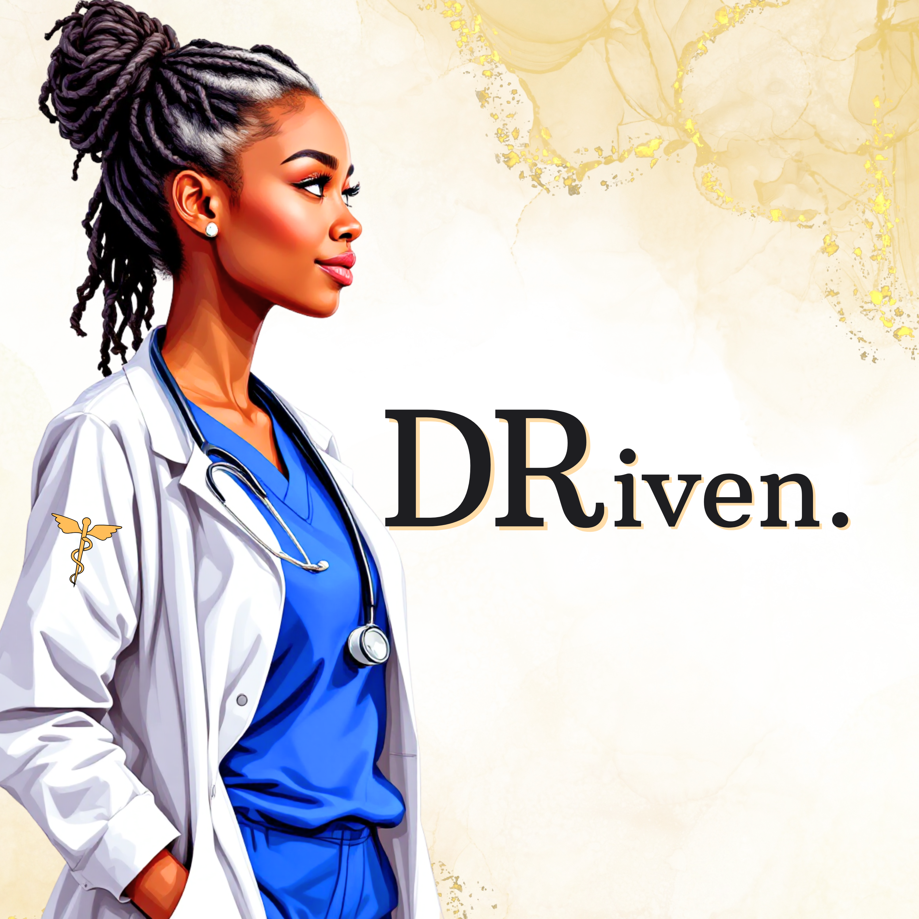 Custom/Personalized DRiven Female ID Badge