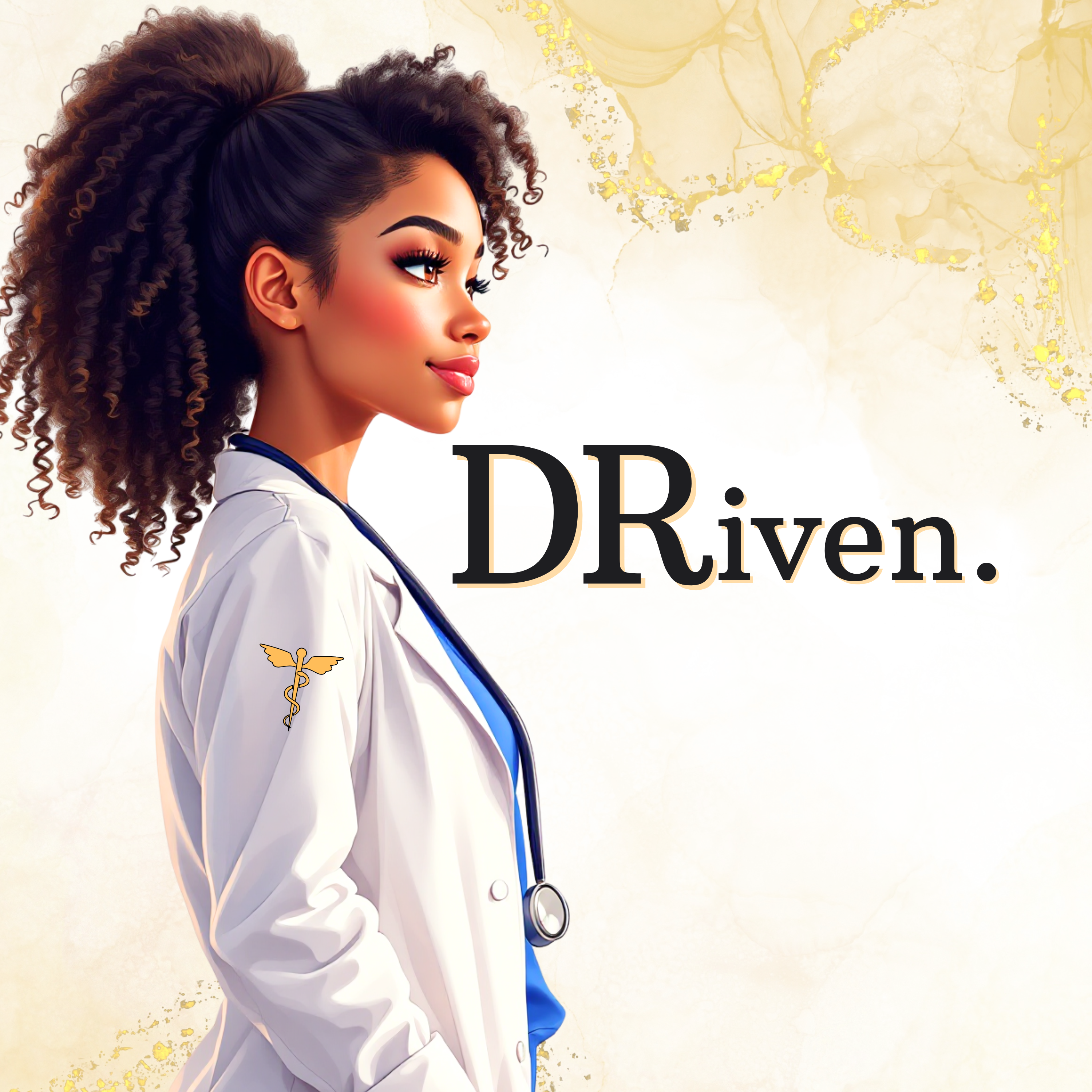 Custom/Personalized DRiven Female ID Badge