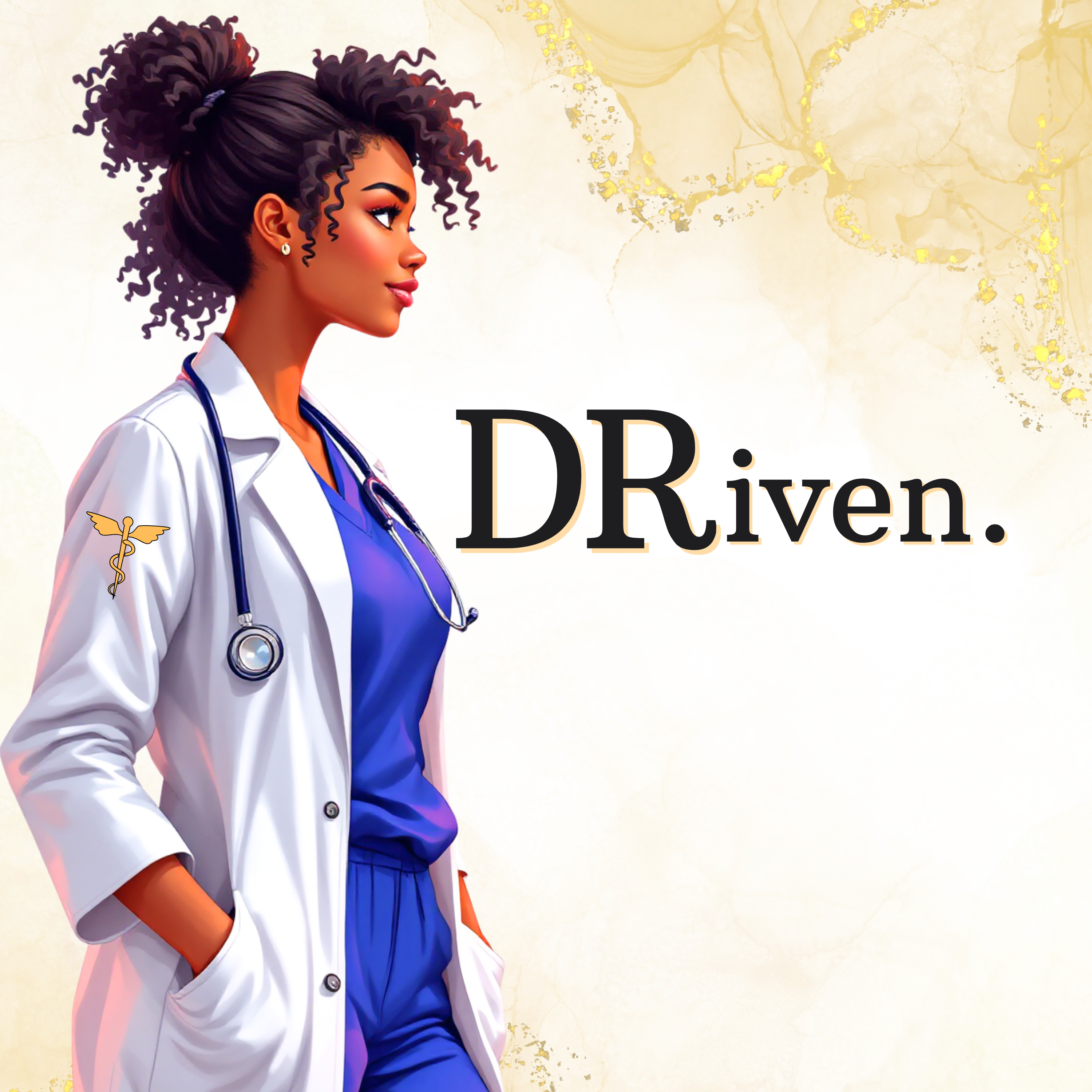 Custom/Personalized DRiven Female ID Badge