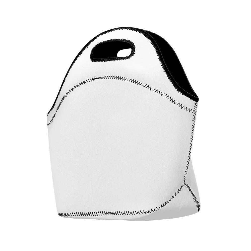 Printed + Embroidered Neoprene Lunch Bag