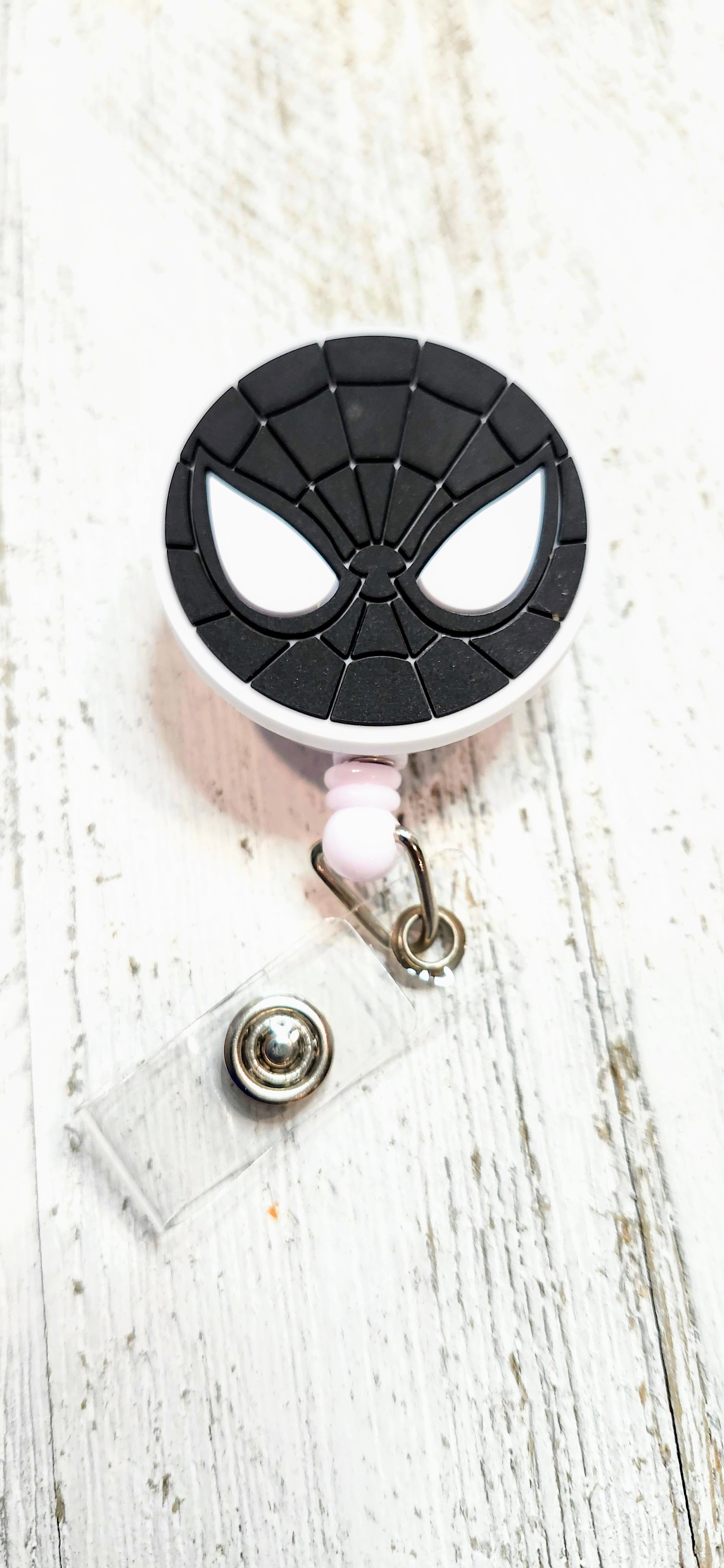 'Friendly Neighborhood' Spiderman Logo Retractable Badge Reel