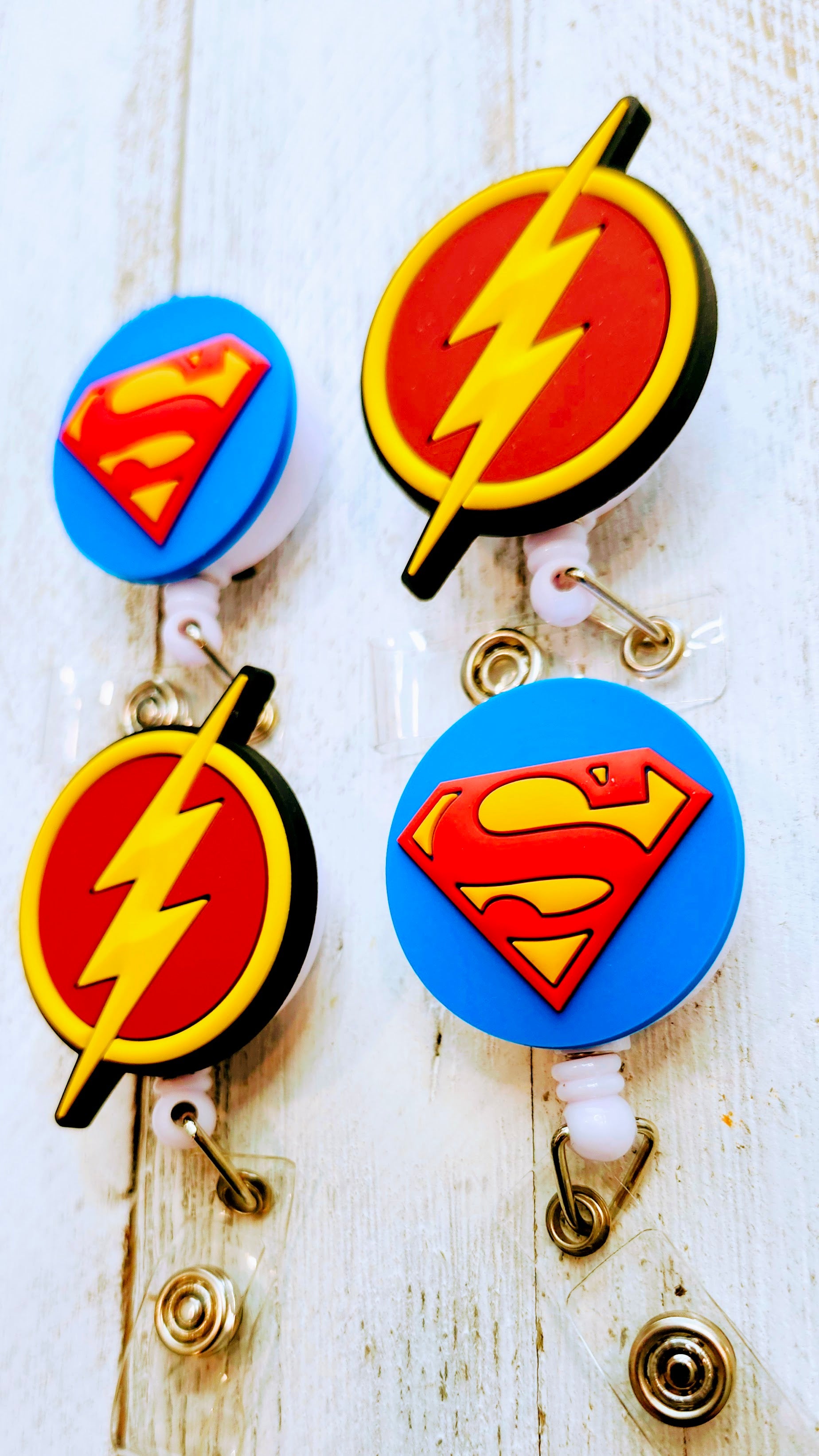 Flash Retractable Badge Reel