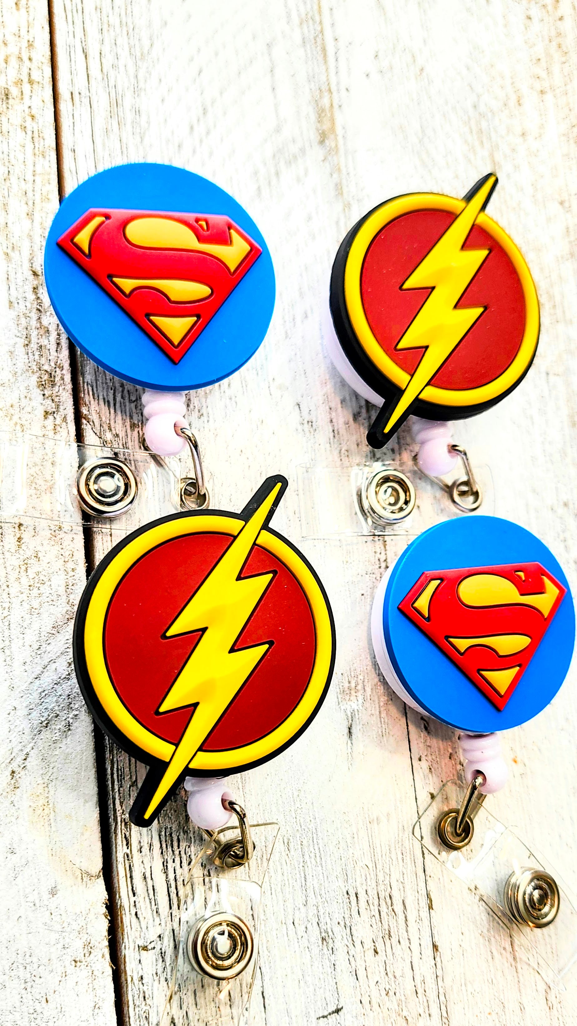 Flash Retractable Badge Reel