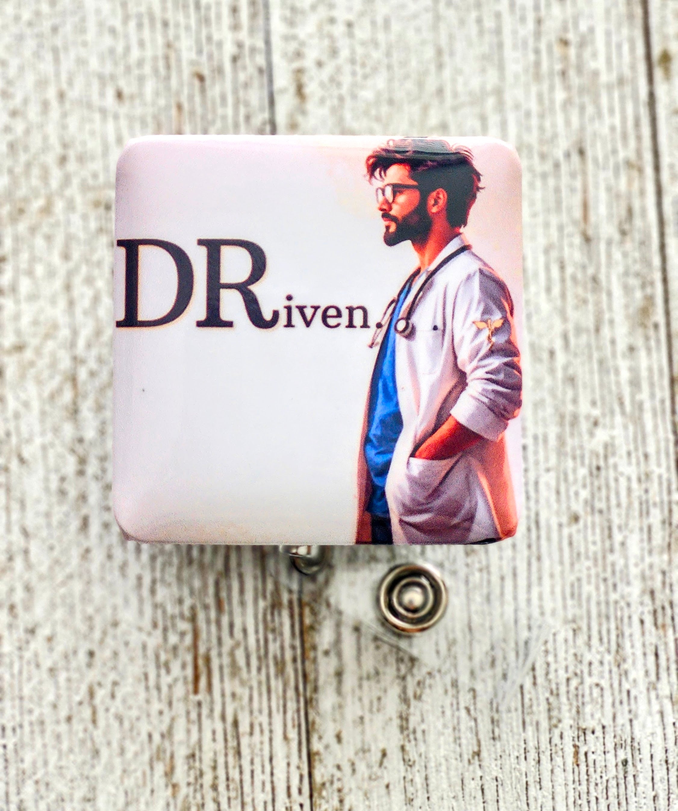 Custom/ Personalized Male DRiven ID Badge