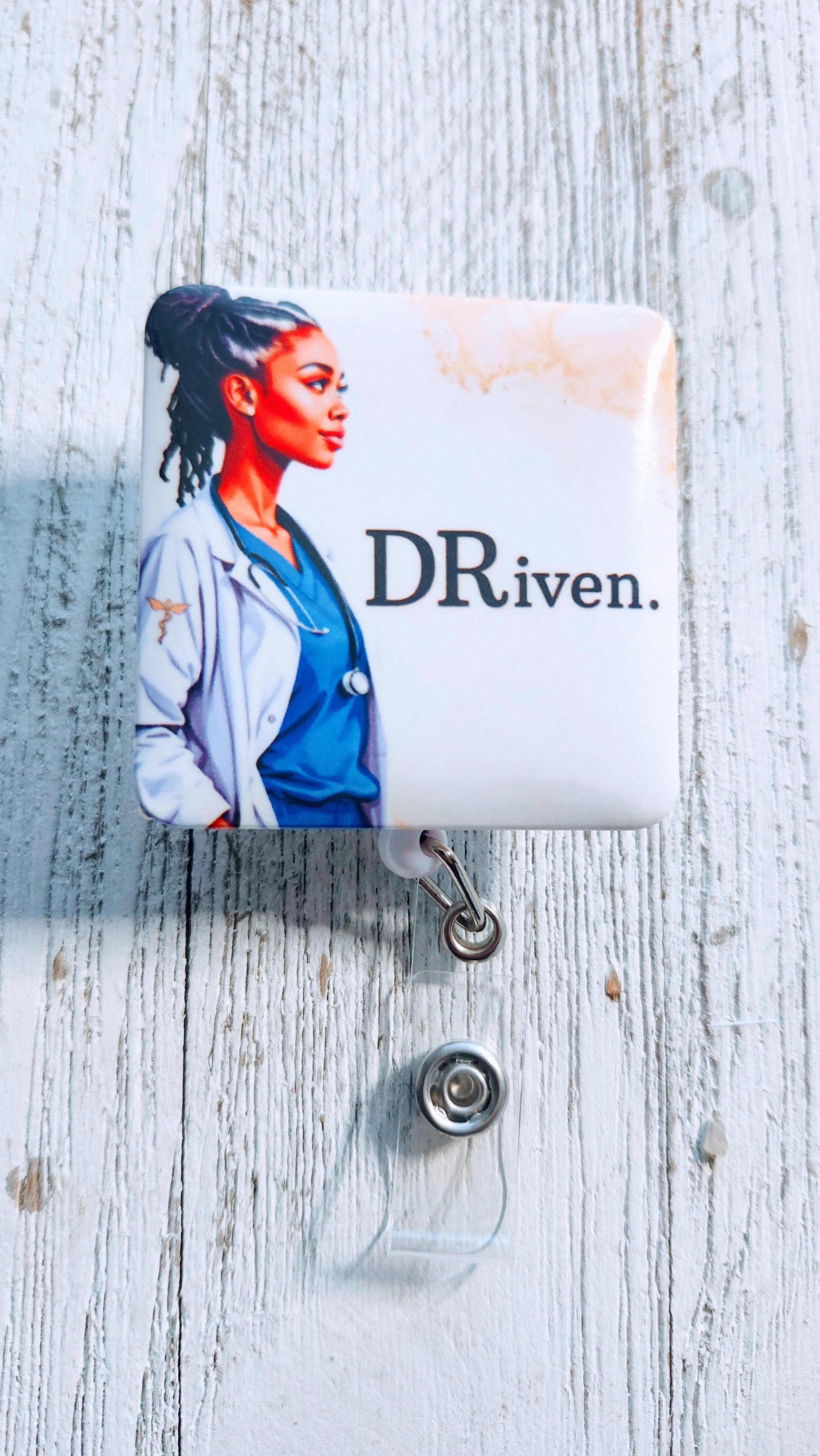Custom/Personalized DRiven Female ID Badge