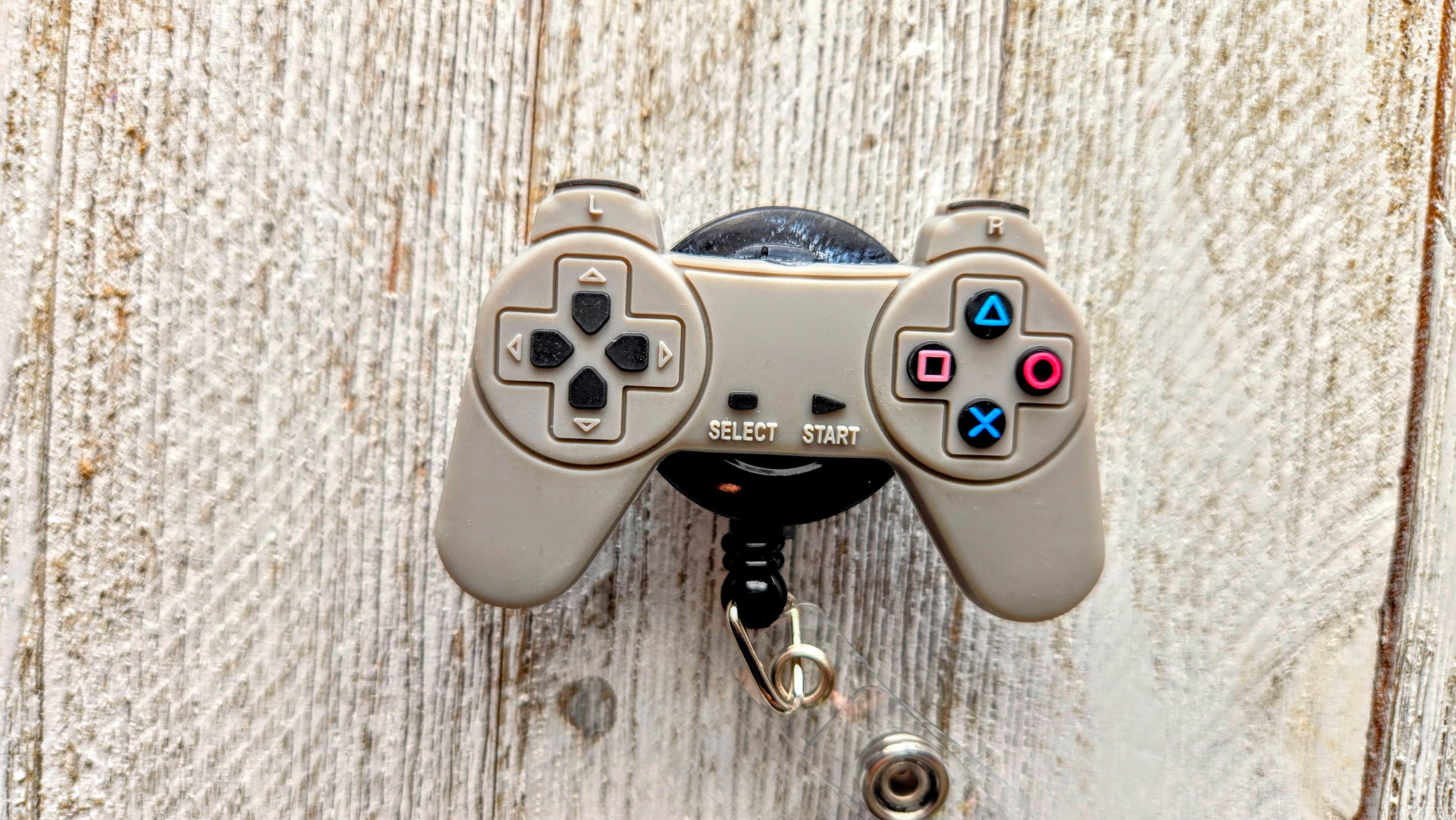 Original PS1 Controller Retractable Badge Reel