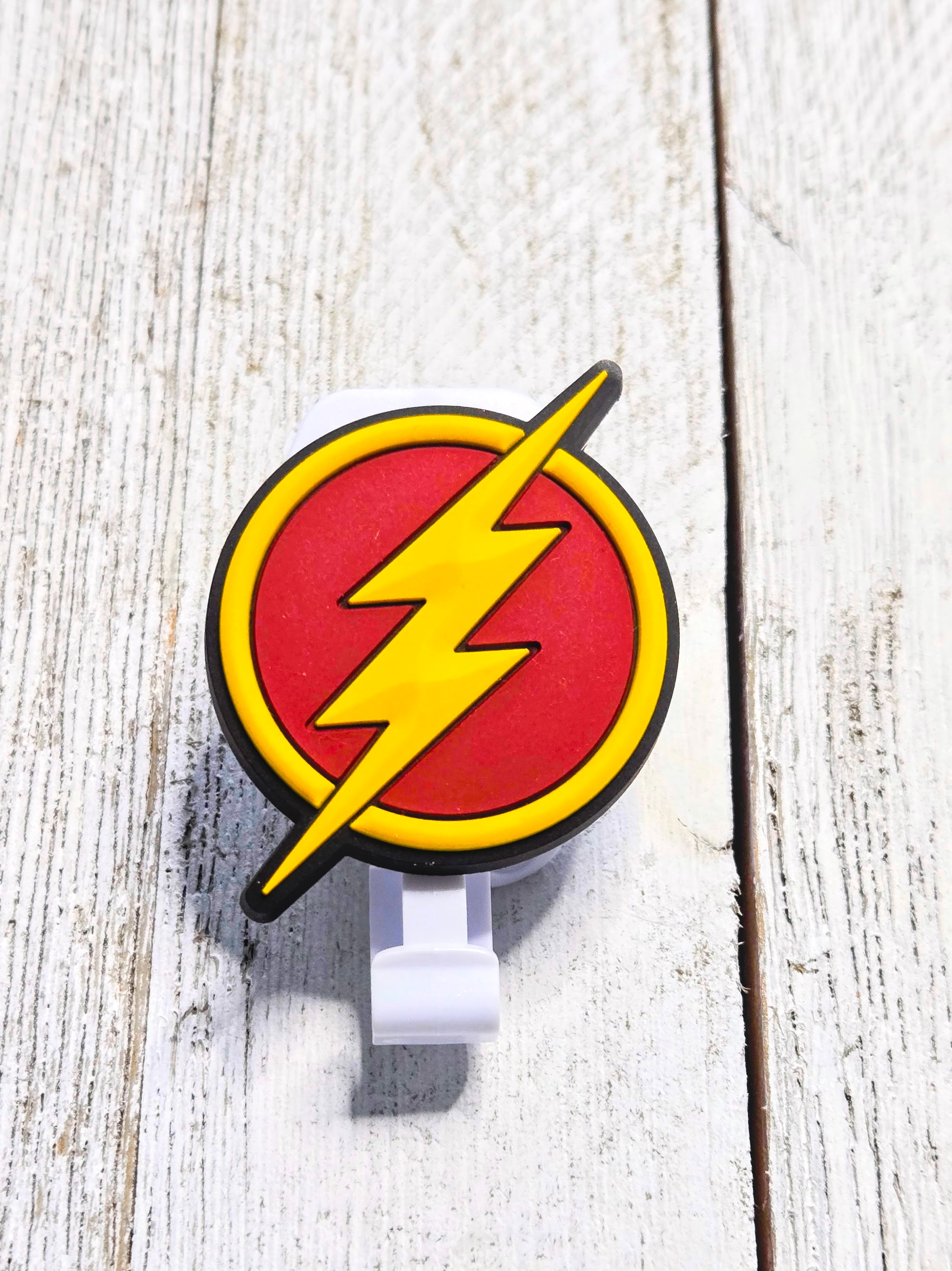 The Flash Superhero Retractable Badge Reel