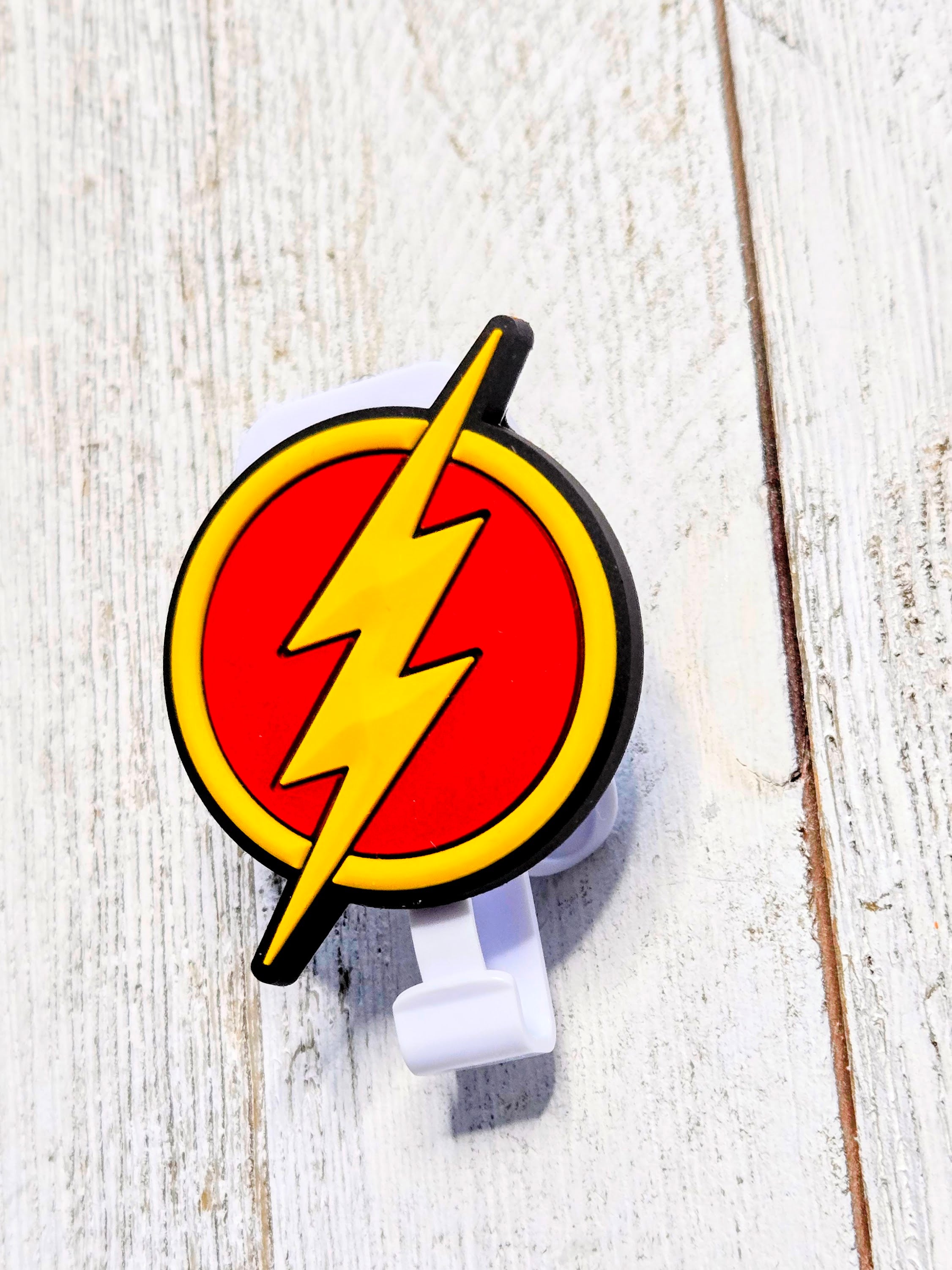 The Flash Superhero Retractable Badge Reel