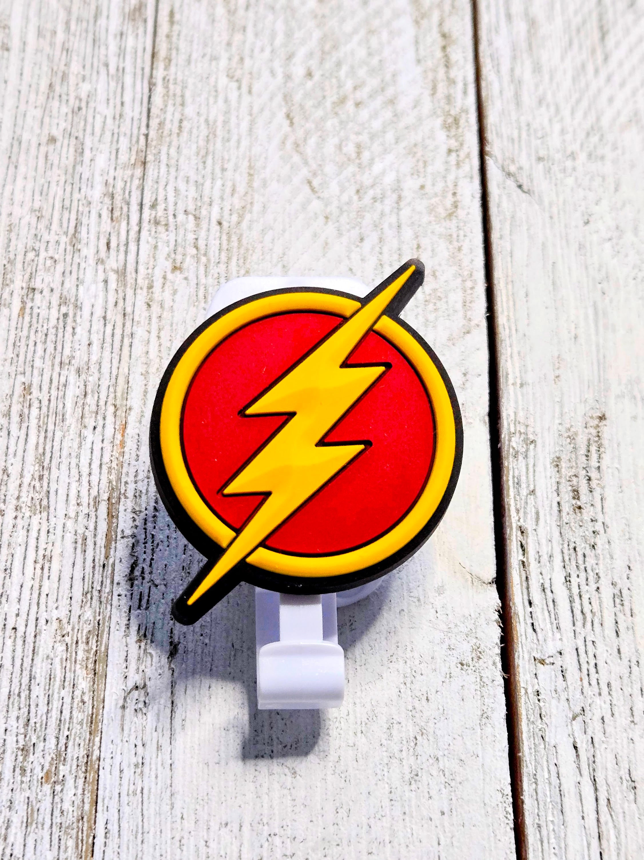 The Flash Superhero Retractable Badge Reel
