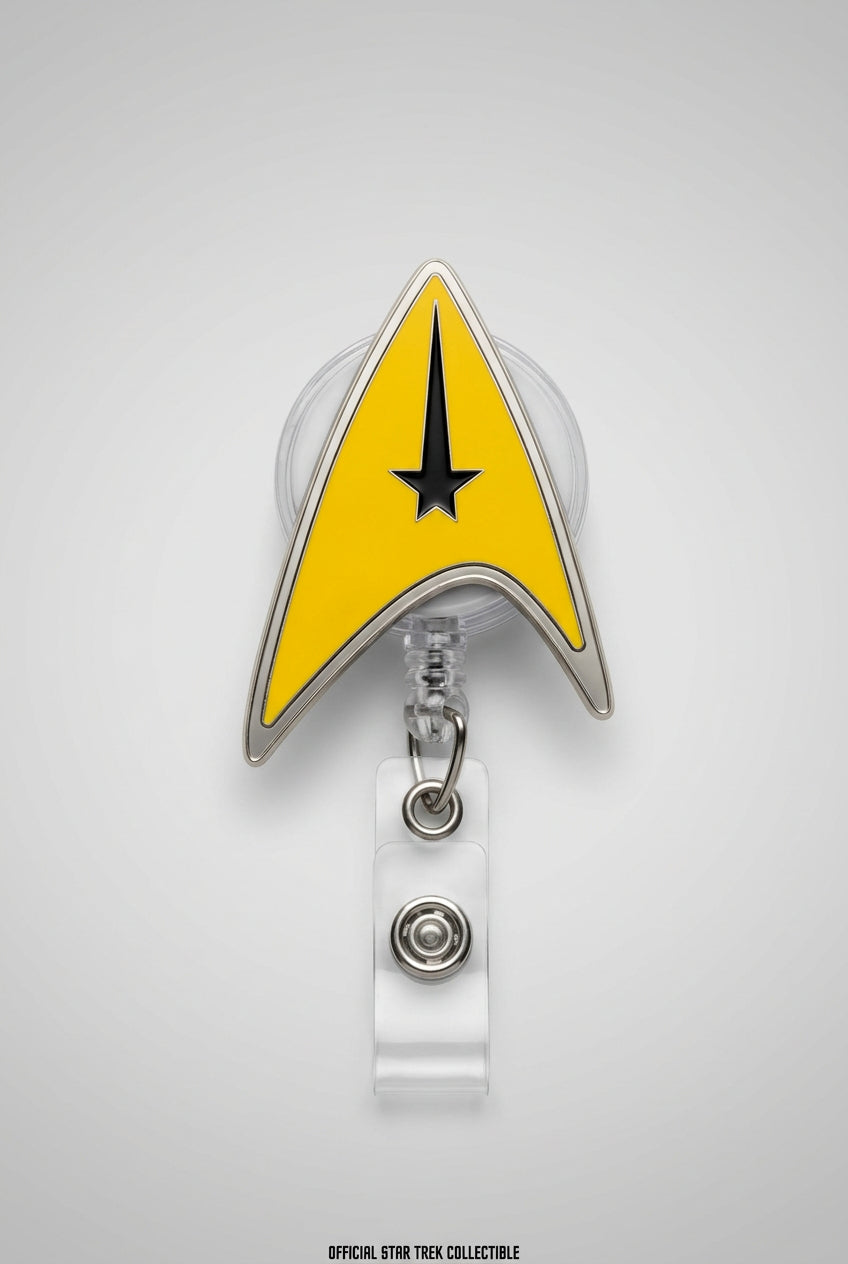 Star Trek Enterprise Badge Reel – Retractable Work ID Holder