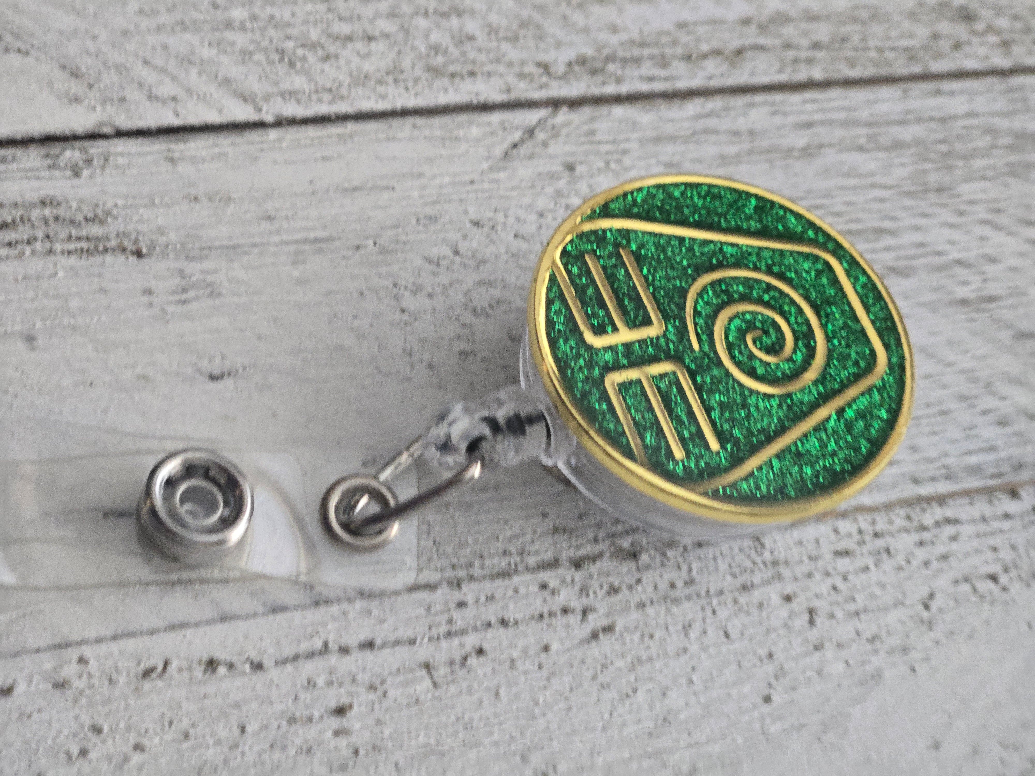 Avatar Earth Kingdom Badge Reel – Retractable Work ID Holder