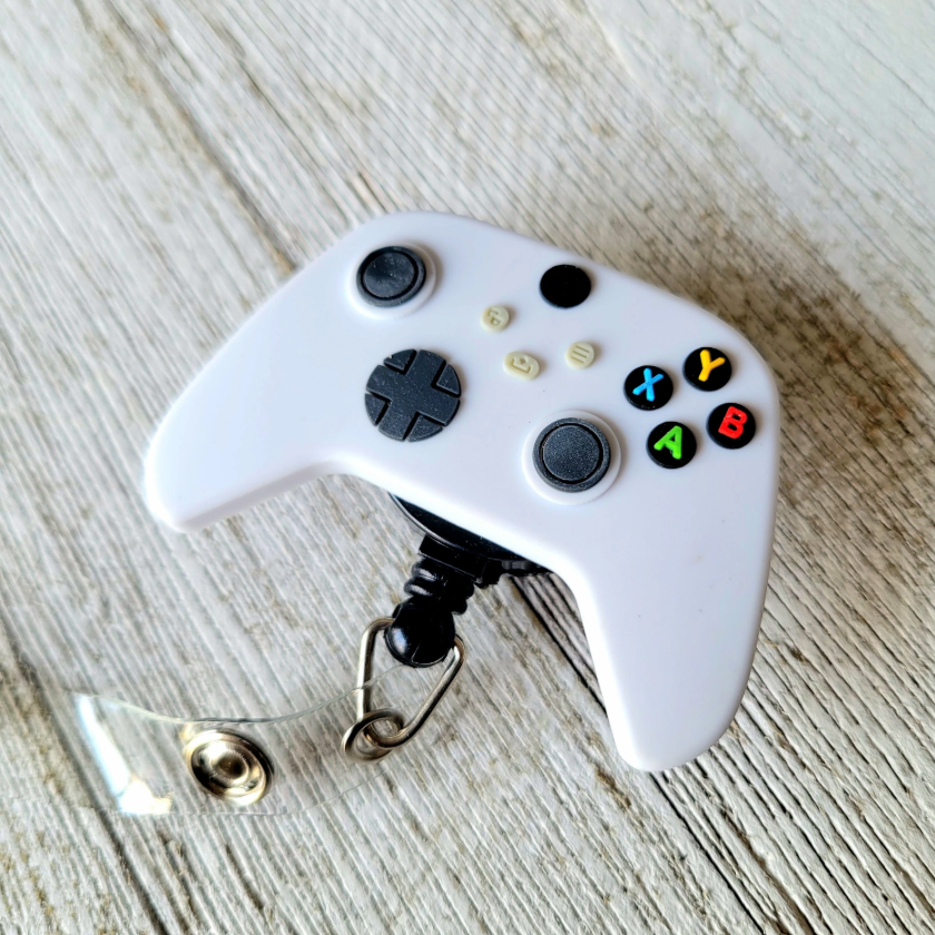 XBox Controller Retractable Badge Reel