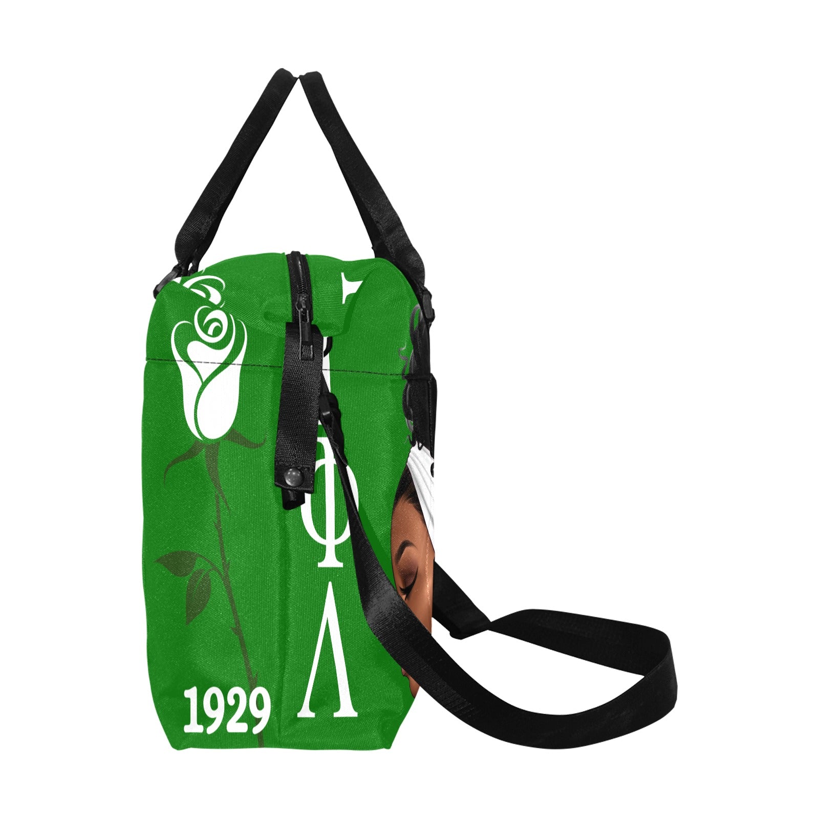 Iota Phi Lambda XL Travel Luggage Tote Capacity Bag