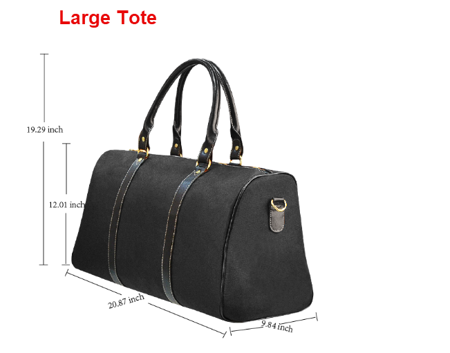 Black Nurses Rock Med or Large Tote