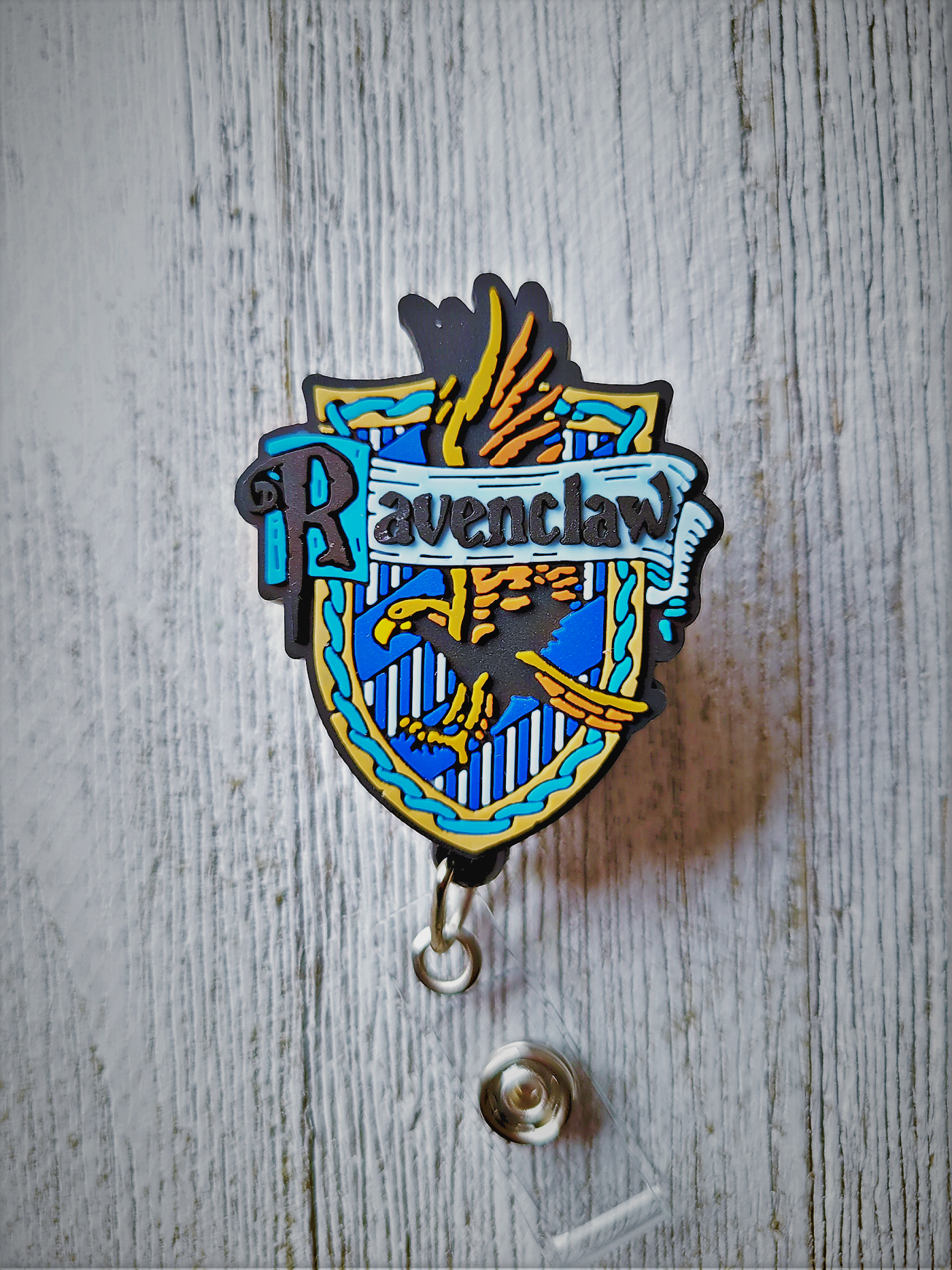 Houses of Hogwarts ID Retractable Badge Reels